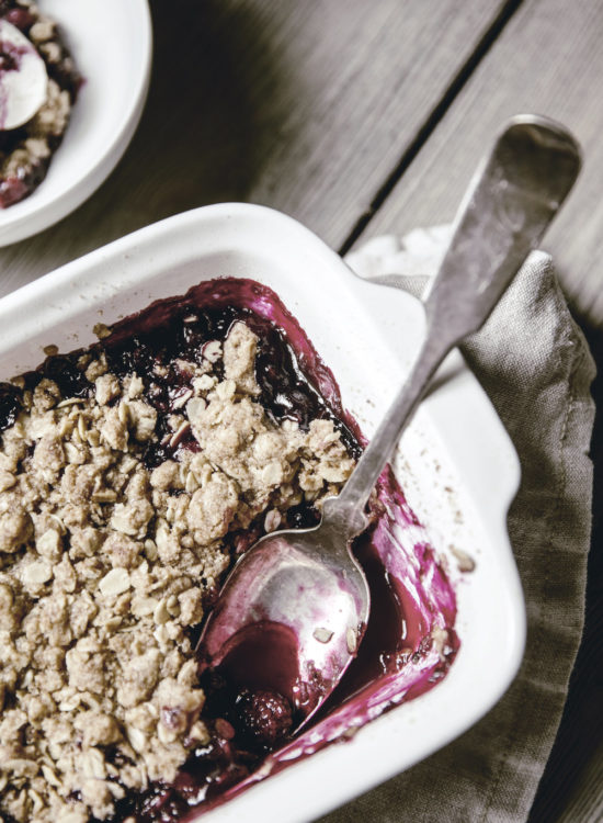 Blackberry Crumble