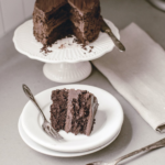 chocolate cake with frosting