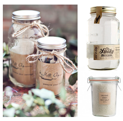 products in jars