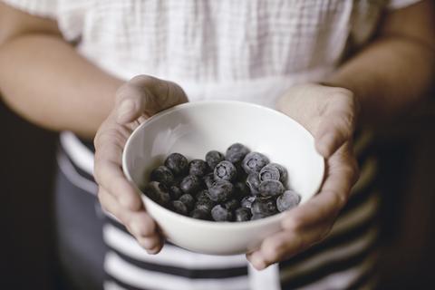 fresh blueberries by heirloomed
