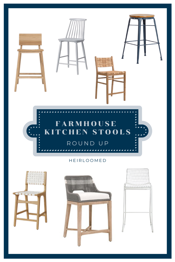 Roundup of the Best Farmhouse Kitchen Counter and Bar Stools