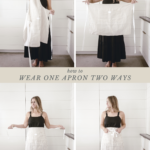 how to wear one apron two ways