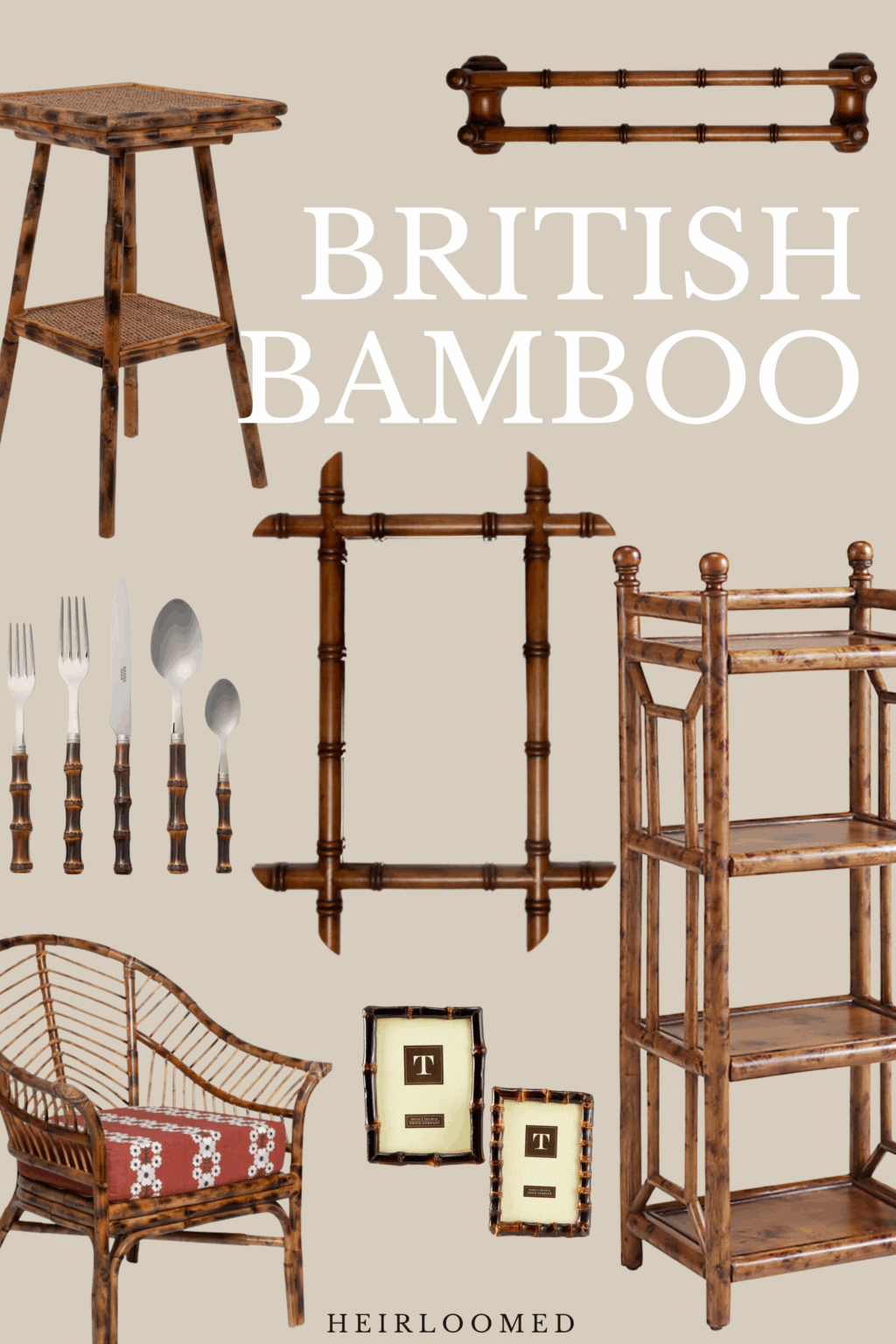 Curated visual reference: Fresh Look at British Bamboo Home Decor Trends Old Soul Blog