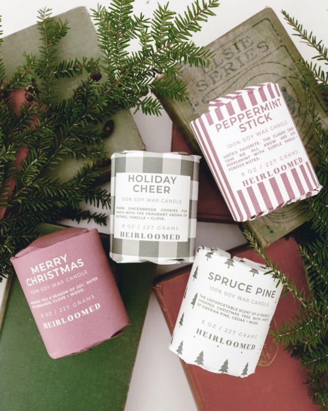 Our hand poured Holiday Candles for just $20, for two days only. Pop over to the site to stock up, perfect gifts for everyone on your list this season!