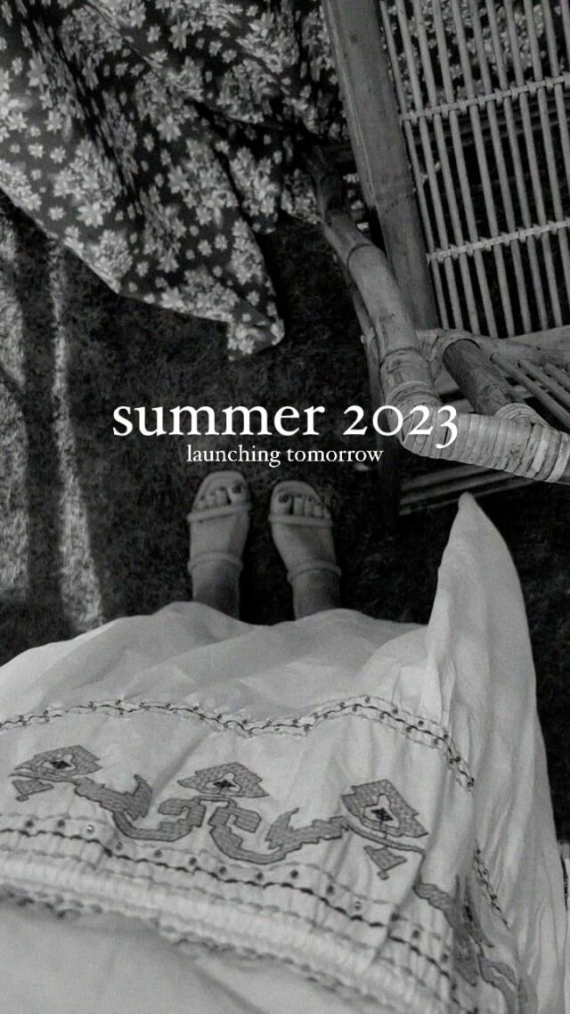 tomorrow #summer2023 is here, we can’t wait to share with you!