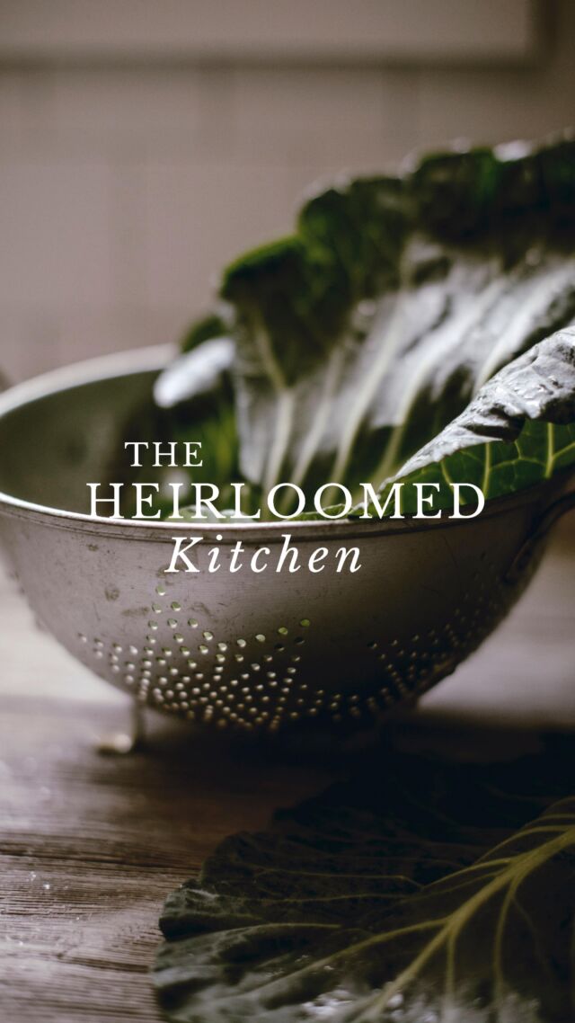 I couldn’t be more excited to share … my very first cookbook The Heirloomed Kitchen is available for pre-order today!

This project has been a labor of love and a dream of mine since I started this business almost 17 years ago. My hope with this cookbook, and with all I do, is to pull from the past, to learn as much as I can, and to continue the story on for the next generation. 

Our official launch date for The Heirloomed Kitchen is 01.23.24 but is available for presale today at Barnes & Noble, Amazon and Bookstore.org. You can find the link to all of these amazing retailers at the link in our bio.