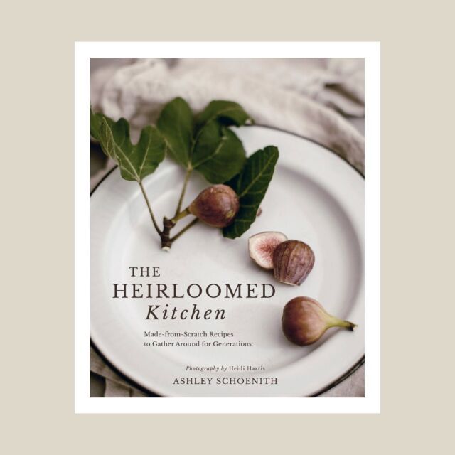The Heirloomed Kitchen was written to celebrate Made-from-Scratch Recipes to Gather Around for Generations.

A common thread you’ll find in the pages of my book is the notion of gathering. Coming together in the kitchen, laughing and cooking, making memories. It is my hope that this book lands in the hands of you, my biggest supporters over the years, to make these special recipes and create memories with your own family. 

On top of creating delicious recipes, I wanted our book to be gorgeous, a coffee table book for your kitchen island if you will. A book that is visually stunning and filled with the stories behind the recipes. @heidiface and her amazing photography brought this to life as always in the most beautiful way. The book boasts an incredible 200 color images, with over 100 recipes inside. 

Our official launch date for The Heirloomed Kitchen is 01.23.24 but is available today for presale at Barnes & Noble, Amazon and Bookstore.org. You can find the link to all of these amazing retailers at the link in our bio. Special thanks to our publisher, @gibbssmithbooks for taking this concept and bringing it to life in a beautiful way.