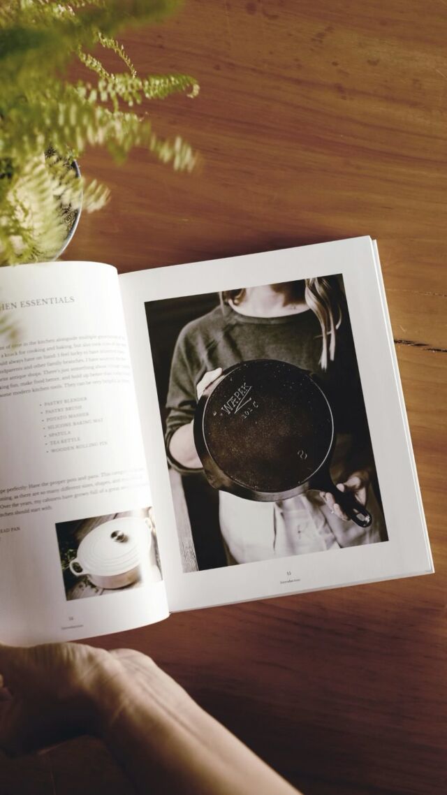 Have you been flipping through The Heirloomed Kitchen and marking recipes to make? What’s on your list? 📖