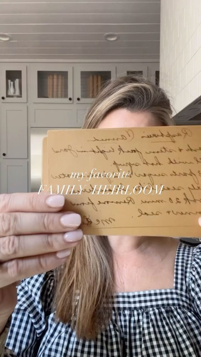 I absolutely loved being a guest on @thesayitsouthern podcast this week. 

It was so much fun to chat and share our story. In the episode I referenced my most treasured family heirloom and my answer is always the same, this giant stack of old splattered recipe cards. 

They might not seem like much, but they’re handwritten or from a typewriter and Generation’s old, pass down from my great grandmother Nana, to my grandmother, to my mother, and now to me.  Along with all the skills of made from scratch baking and cooking. and one day, I’ll pass them down to my kids as well with the same knowledge.

And at the heart of it, that is what our new cookbook The Heirloomed Kitchen is really inspired by and is really all about. 

Pop over and take a listen to the episode and let me know if you enjoy it !