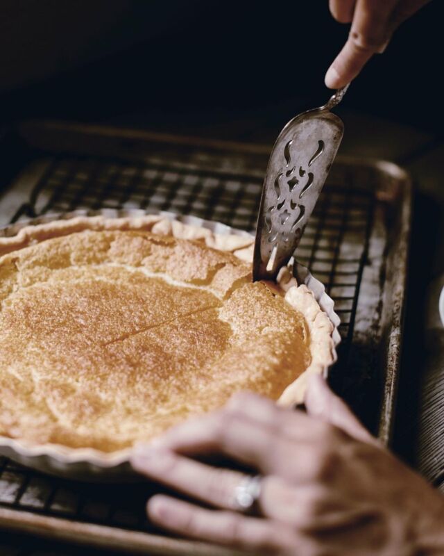 Happy PI(E) Day. I remember math class like it was yesterday, celebrating the 3.14 faux holiday before faux holidays were even a thing.

But any reason to celebrate pie is a good one in my book 🥧🥧🥧 buttermilk pie, pecan and key lime all featured here & in our new cookbook too!