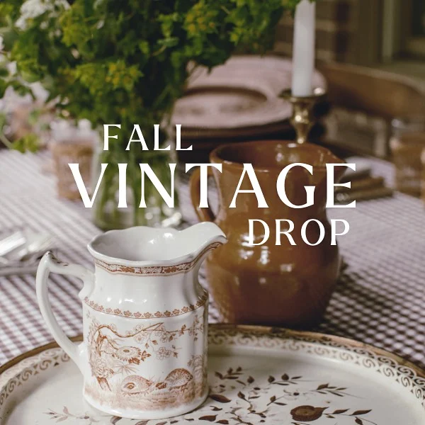 Our F A L L Vintage Drop has arrived. Shop our one-of-a-kind curated collection of vintage finds selected for the autumn season ahead. 

shop the full collection while they last over on our website 🍂🍁