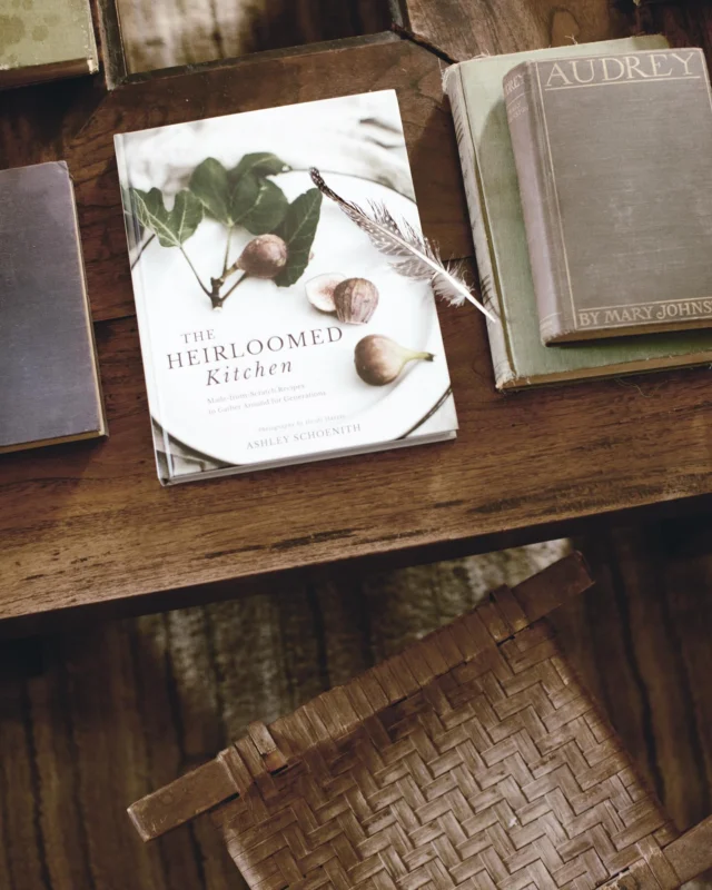 My cookbook feeling right at home among the piles of vintage books I’ve collected over the years. Filled with generations-old, timeless recipes you can pull from at any time. 📖

Grab a signed copy over on our website 

#cookbook #vintageaesthetic #oldbooks #familyrecipe #theheirloomedkitchen