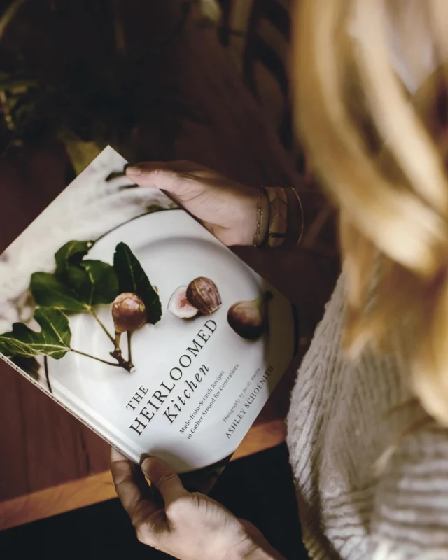 The perfect gift for mom who has everything. 📖

A personally signed copy of The Heirloomed Kitchen, with a message inside and filled to the brim with made-from-scratch recipes you know she will love. 

Because you spent many-a-day cooking with her together in the kitchen, making memories. Because she’s the one who taught you to cook & bake. Because it was written on the notion of generations-old family recipes that are so timeless and flood your mind with memories. 

#theheirloomedkitchen #madefromscratch #cookbook #mothersday #mothersday2025 #meaningfulgifts