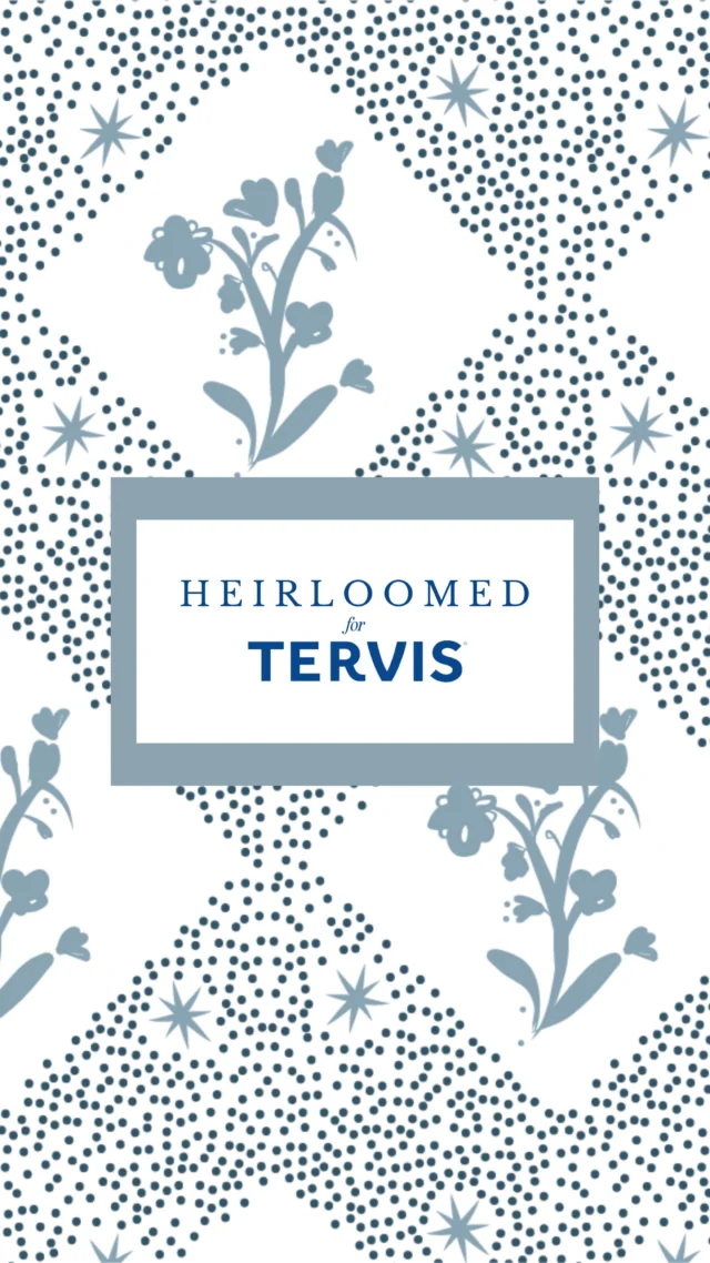 Our latest collection is here, Heirloomed for @tervis.

Spring & summertime entertaining is my favorite and this collection was designed to capture those carefree moments.

See the full collection over at Tervis.com
