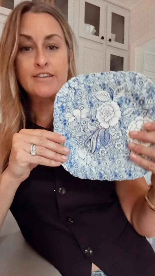 Quite possibly the greatest Collab of all time lies in this vintage plate. Liberty X Johnson Brothers X Tiffany & Co. come together for this darling blue chintz floral plate.

I sourced this vintage plate in blue and a set of six in brown, all from the 1950s. Coming soon to our Vintage Goods shop.