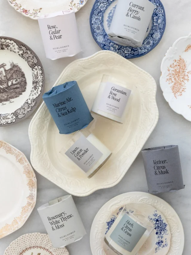 The craft and handwork of mixing, pouring & packaging each candle here in our studio is such a rewarding process. We love sharing each our of signature scents with you 🕯️🕯️