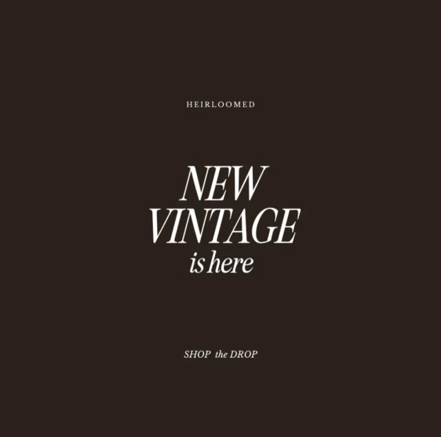 New Vintage is here! 

Our new batch of old goods has arrived. And, a few new ways to shop the site too. Shop our new drop, by maker (like Spode or Wedgwood) or by collection (like blue & white or ironstone). 

Love to know your favorites! 🫶🏻🖤