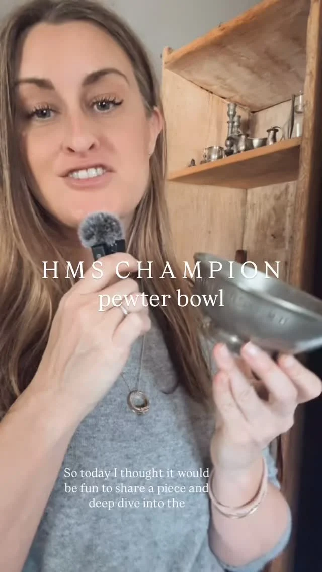 This bowl is over 200 years old! ☠️

Originally issued by the Crown for the British royal Navy, sharing the story behind it in today’s vintage deep dive.

Part of our latest vintage drop over on the site.