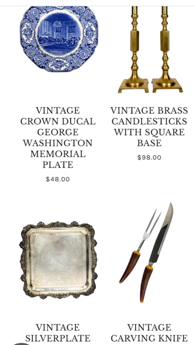 Our latest drop of Vintage Goods 🤎 Which piece is your favorite find?